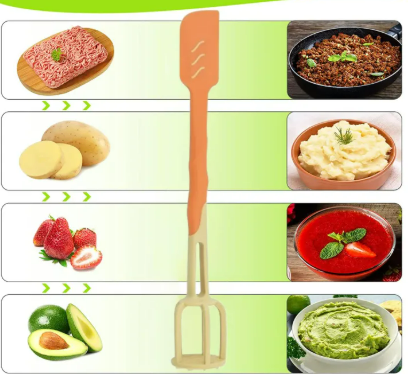 Masher, Slicer and Cutter Set (3pcs)
