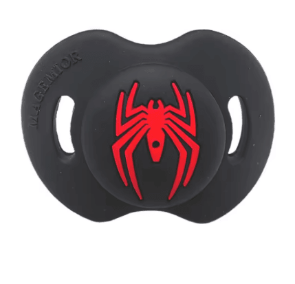 Superhero Pacifier Baby Soother With Unique Shape