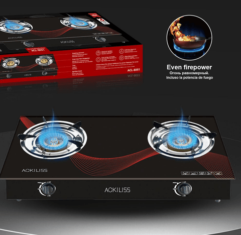 Double Burners Gas Stove