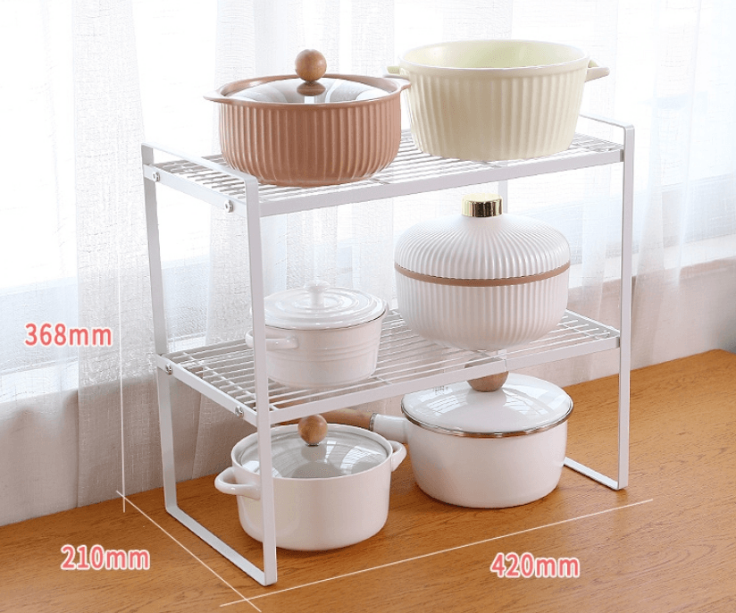 Multifunctional Steel Rack (2 Tier)