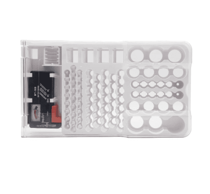 Battery Organizer Storage Case with Tester (excluding batteries)