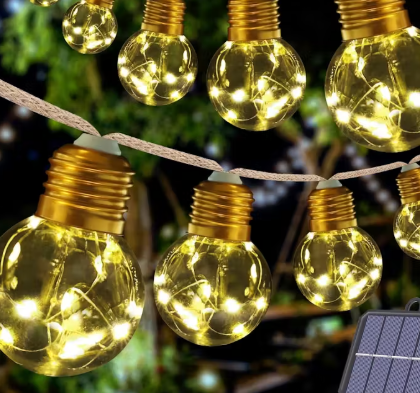 Solar Bulb String Light (8m)