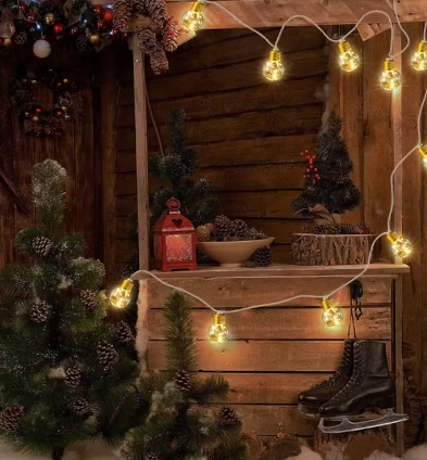 Solar Bulb String Light (8m)