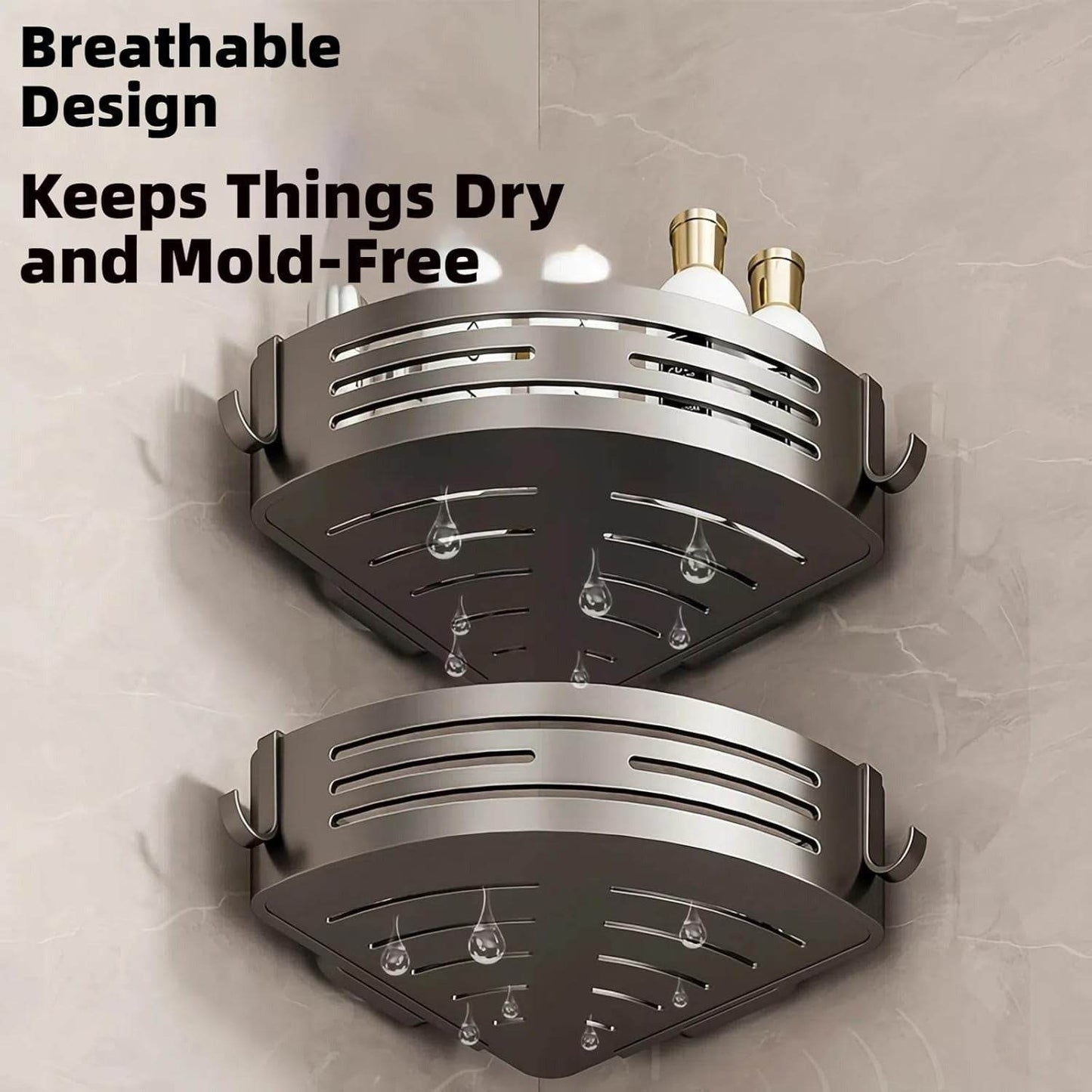 Corner Bathroom Rack (3 Tier)