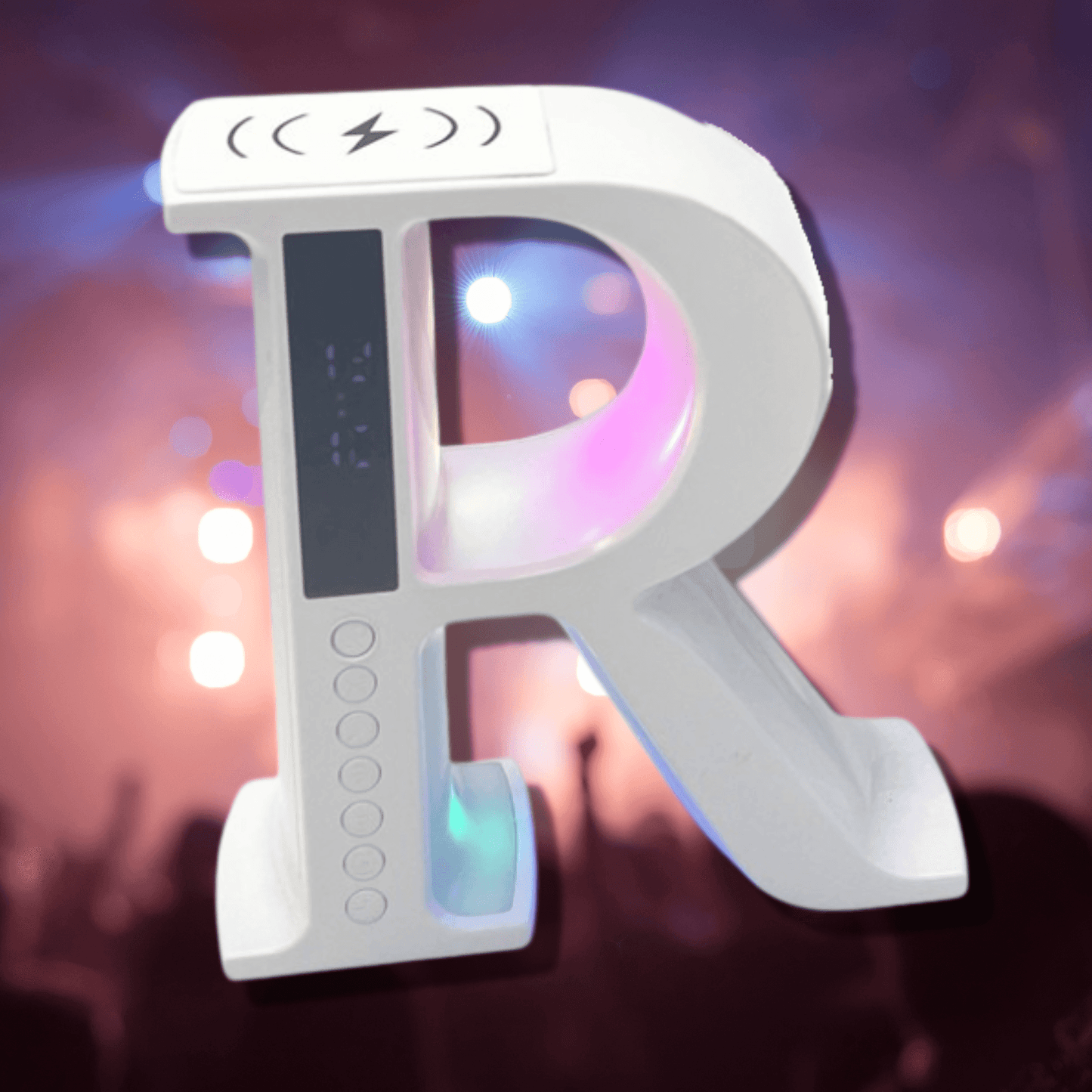 LED Wireless Charging R-Speaker - DMC Wholesale