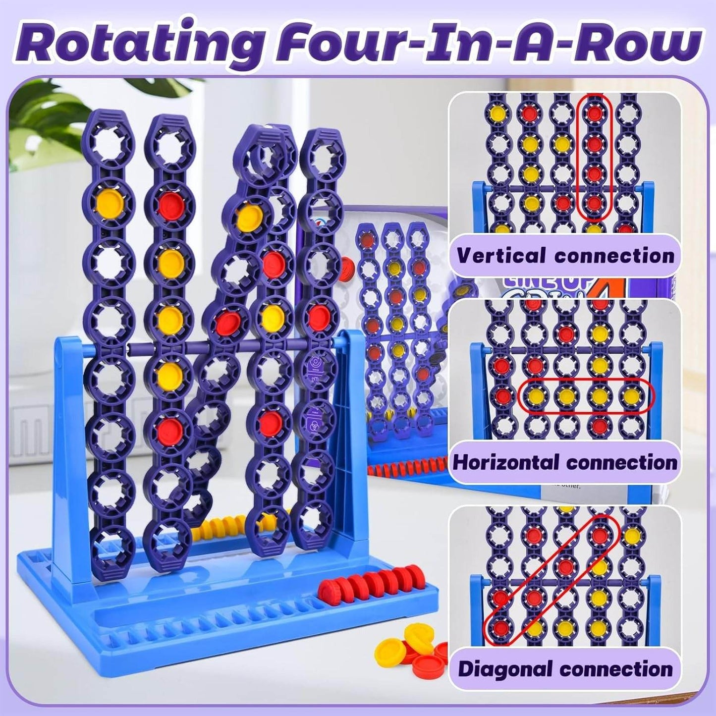 4 In A Row Connect Family Game
