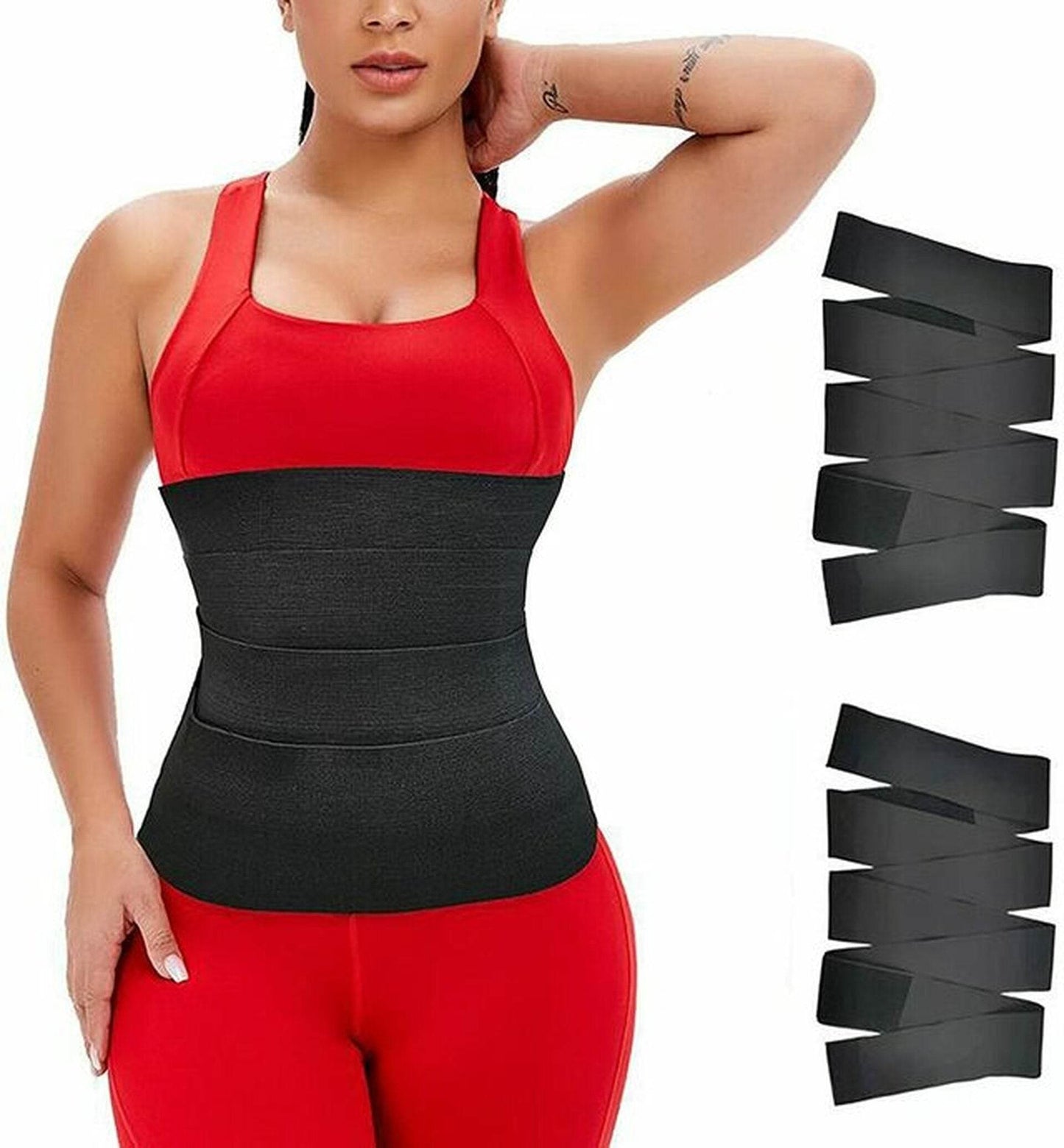 Wrap Bandage Waist Trainer Belt (6m)