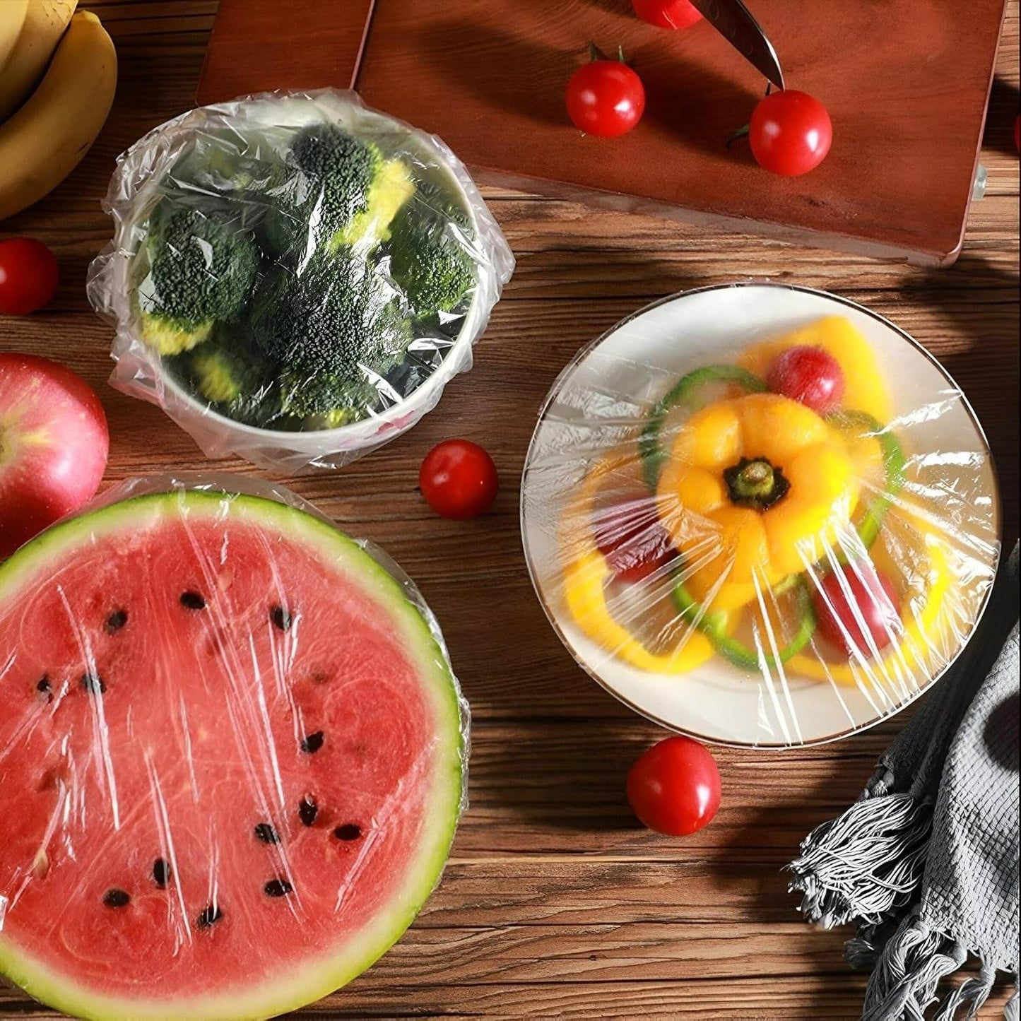 Universal Kitchen Wrap Seal Caps (Small)(100 pcs)