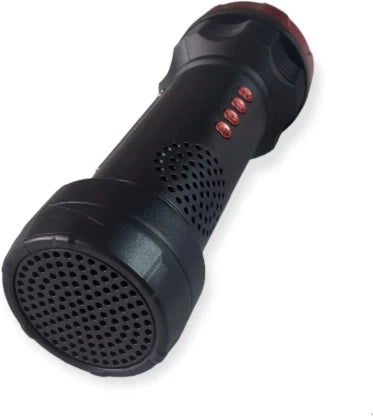 Solar Panel FM Radio Speaker Outdoor Flashlight