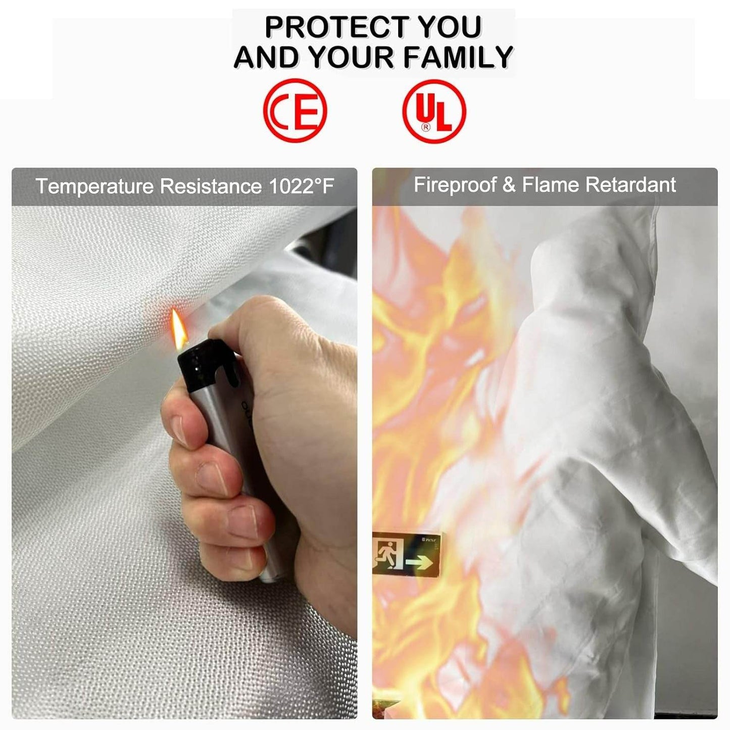 Emergency Fire Suppression Blanket