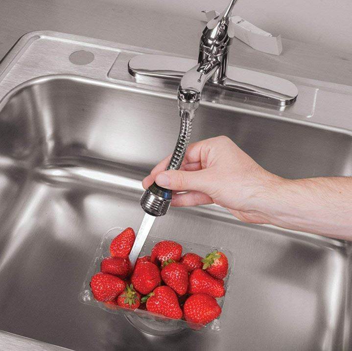 Turbo Flex 360 Sink Faucet Sprayer Jet Stream