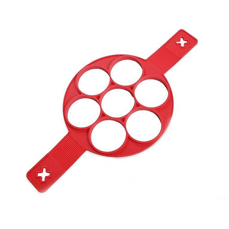 Silicone Flapjack And Egg Mold (Round)