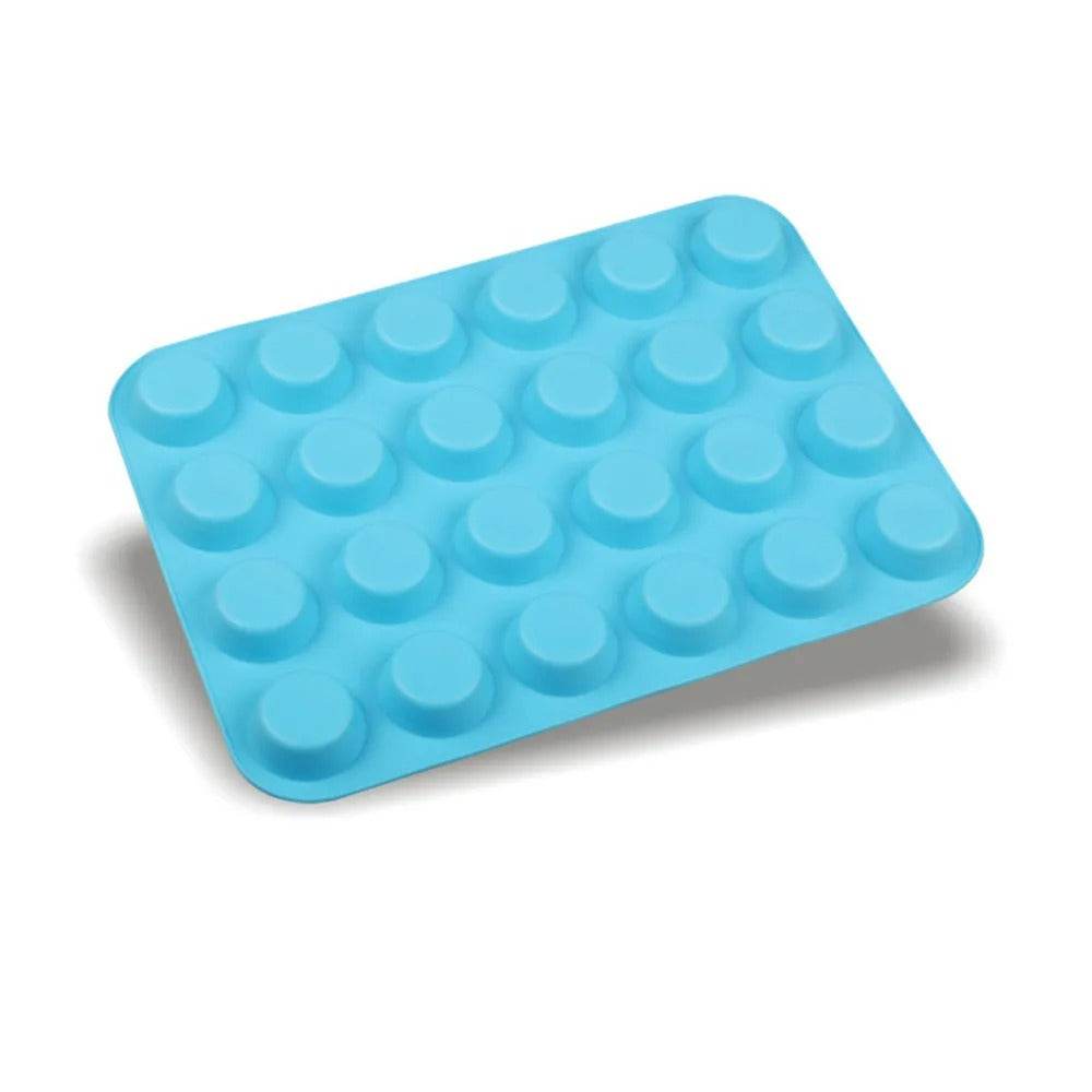 Silicone Cupcake Mold (24 cups)