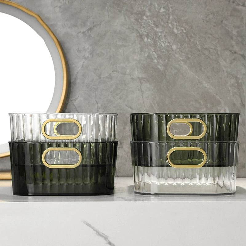 Transparent Stackable Acrylic Storage Basket