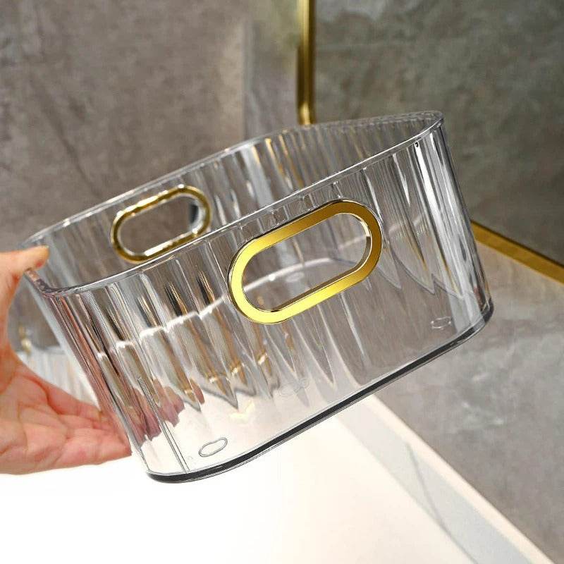 Transparent Stackable Acrylic Storage Basket