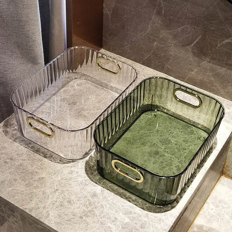 Transparent Stackable Acrylic Storage Basket
