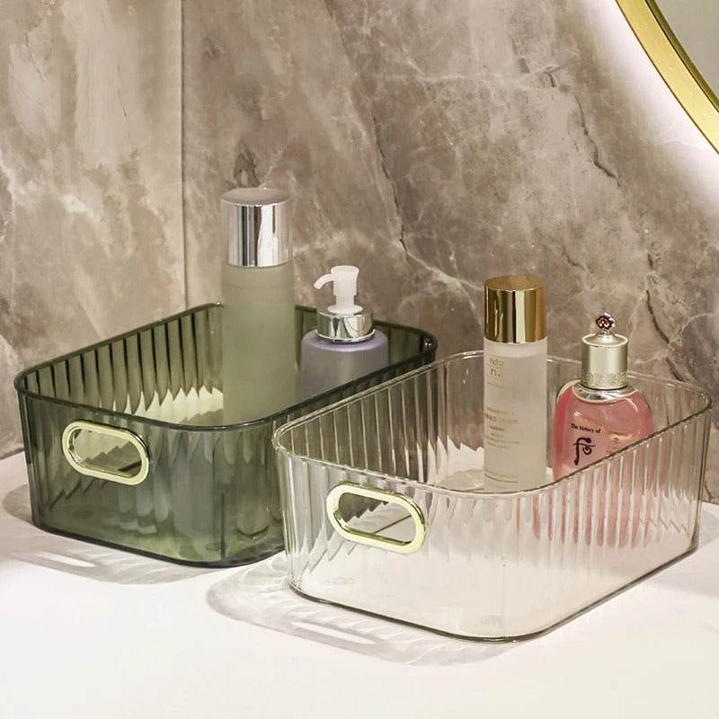 Transparent Stackable Acrylic Storage Basket