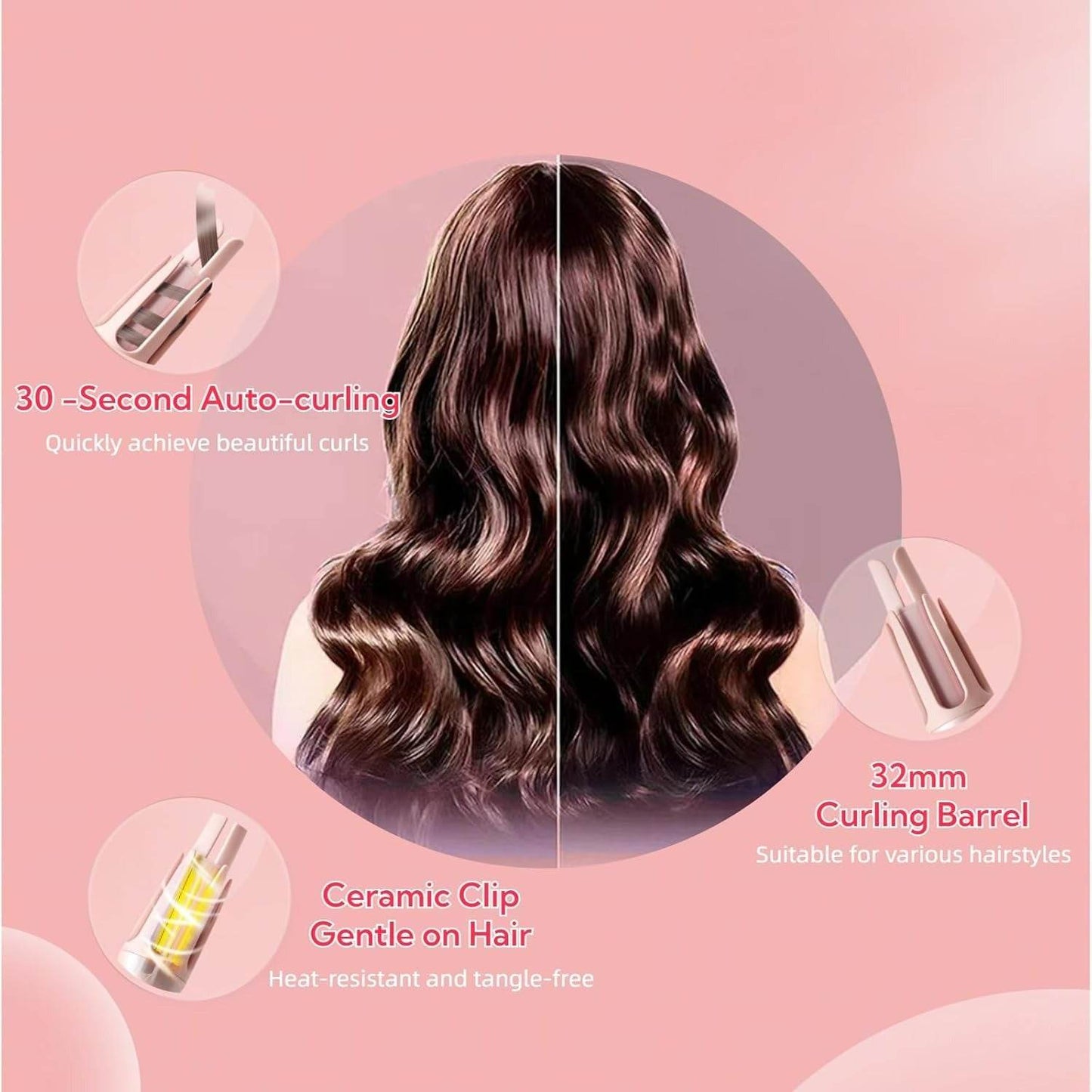 Automatic Rotating Curling Iron