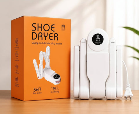 360° Wrap Around Shoe Dryer with Smart Timing