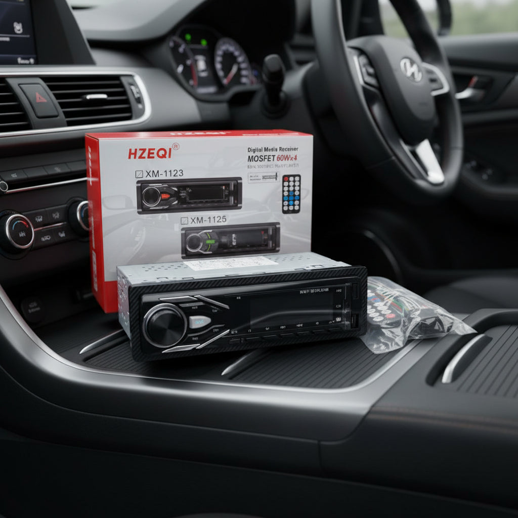 HZEQI XM-1123 Digital Media Receiver Car Stereo with FM MP3 Player