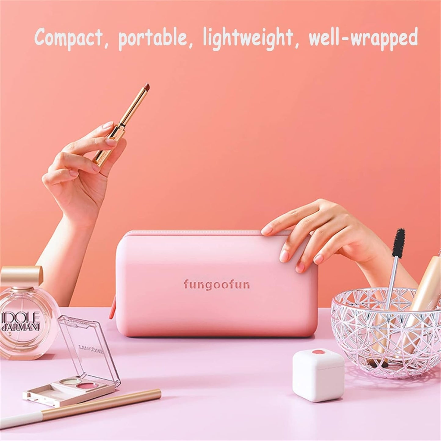 Make-Up Or Electronic Travel Case for Women (Rectangular)