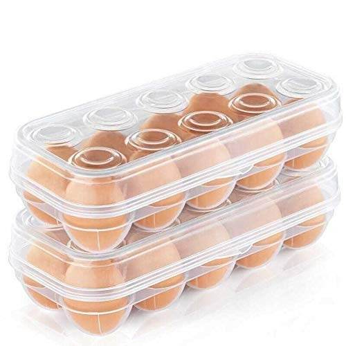 Single Layer Refrigerator Egg Storage Tray (10 Eggs)