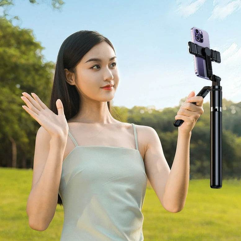 Virtual Vlogging Selfie Stick With Tripod