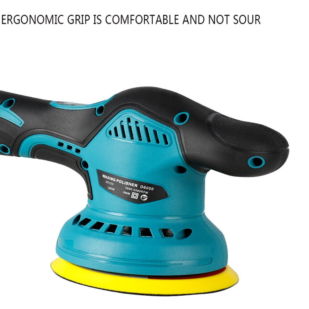 Cordless Polisher, Buffer, Sander (12V)(2 Batteries)