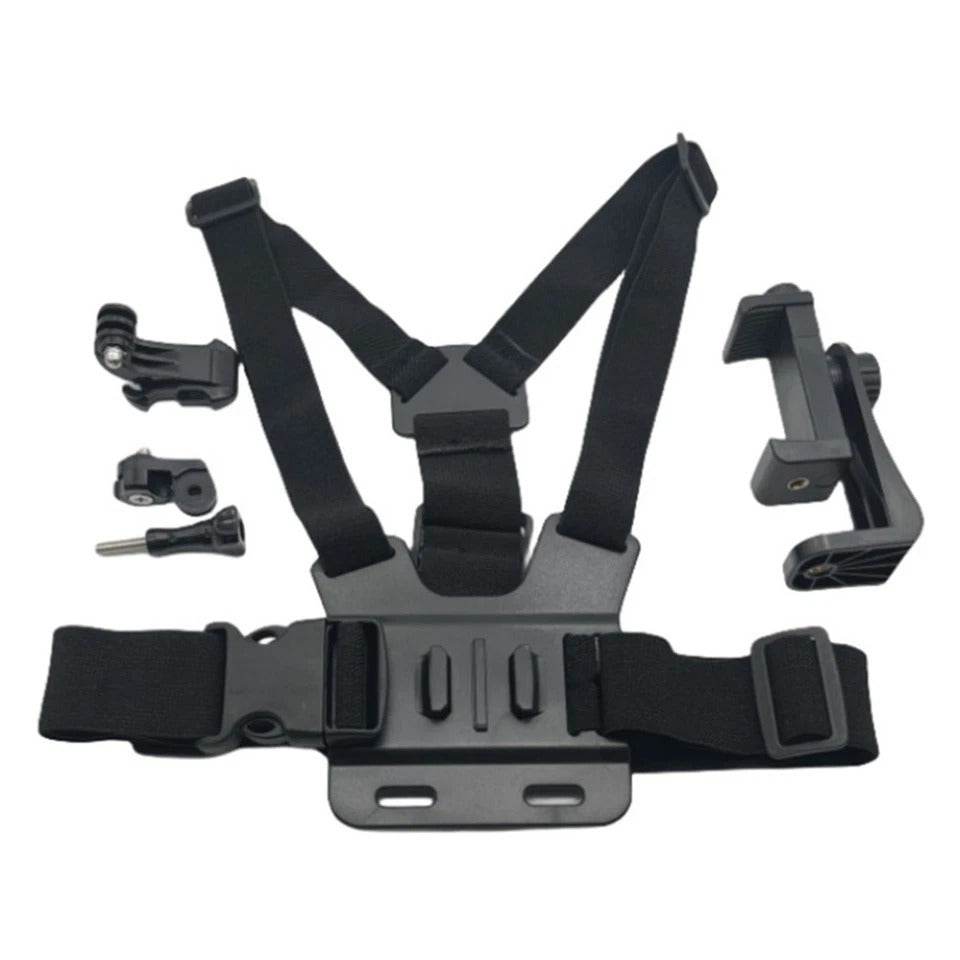 Camera Chest Harness with Adjustable Holder