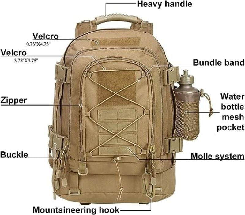 Outdoor Camo Tactical Backpack