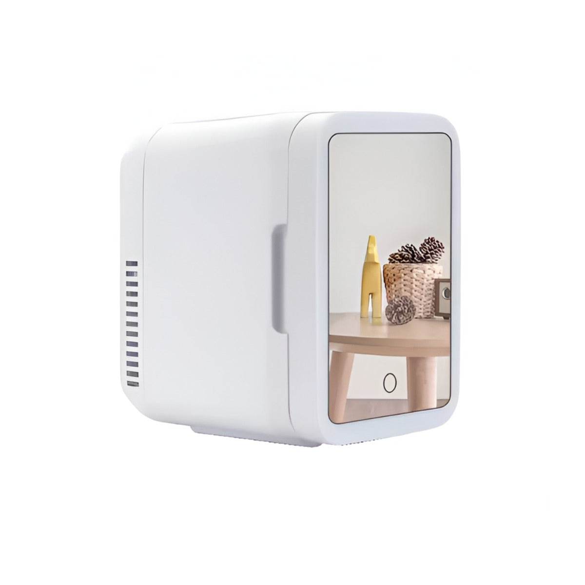Indoor Mini Beauty Bar Fridge with LED Mirror (75W)(4L)