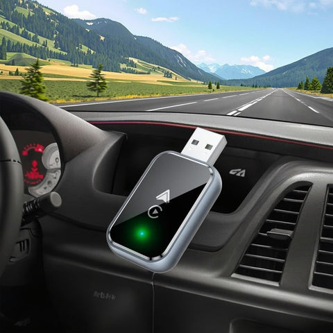 2in1 Wireless CarPlay And Android Auto Adapter - Alt View