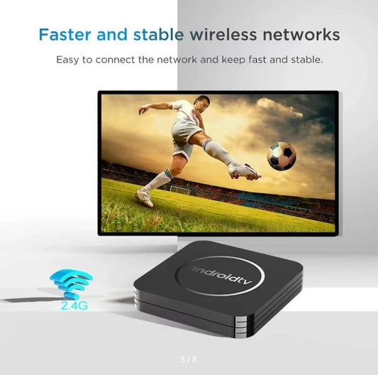 Google TV Android 14.0 Watch TV Box - DMC Wholesale