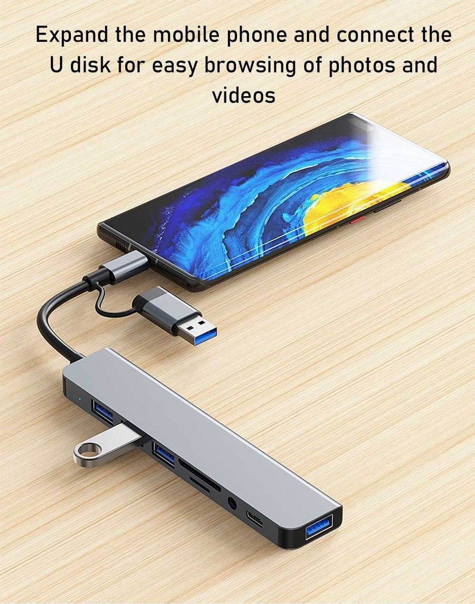 8 In 1 Connection Hub