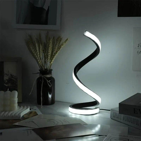 Dimmable Spiral LED Table Lamp - DMC Wholesale