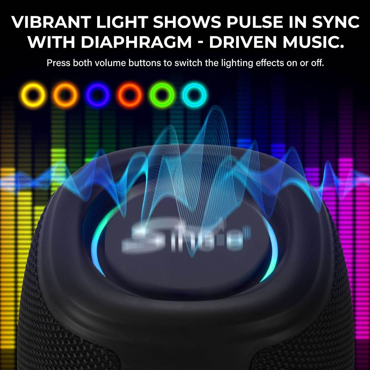 Portable Bluetooth Wireless Diaphragm Speaker