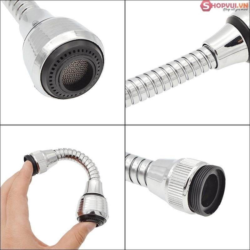 Turbo Flex 360 Sink Faucet Sprayer Jet Stream