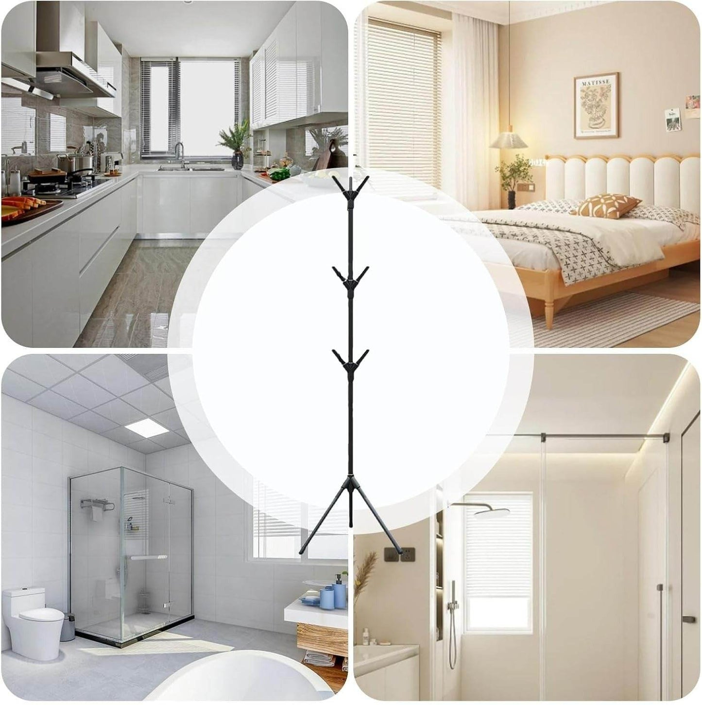 Floor Standing Coat Hanger Rack