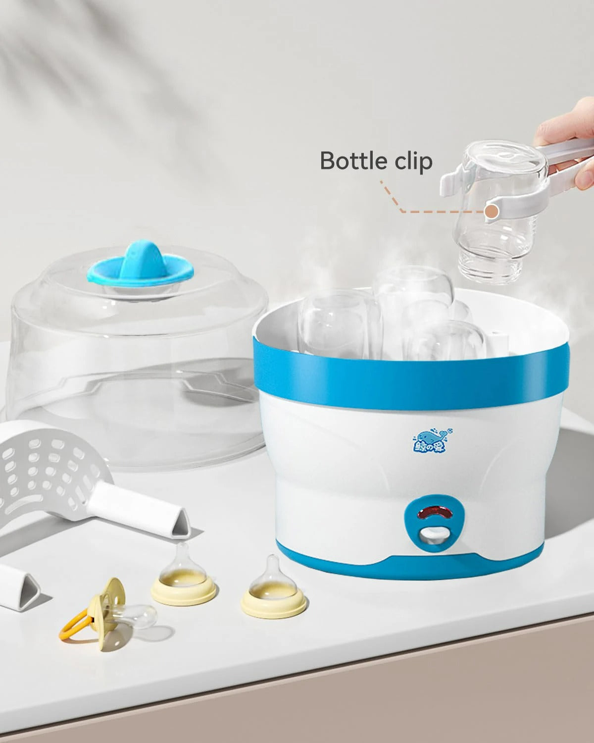 Baby Bottle Sterilizer With Dry And Storage