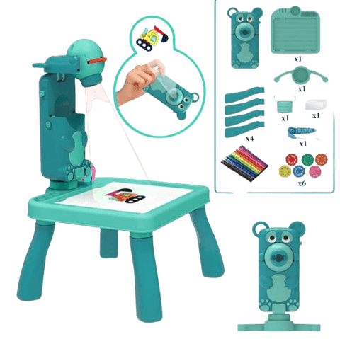 3in1 Projection Painting Table With Camera
