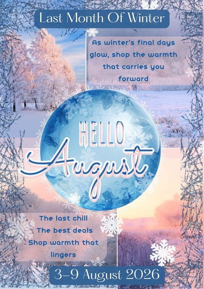 3-9 August 2026