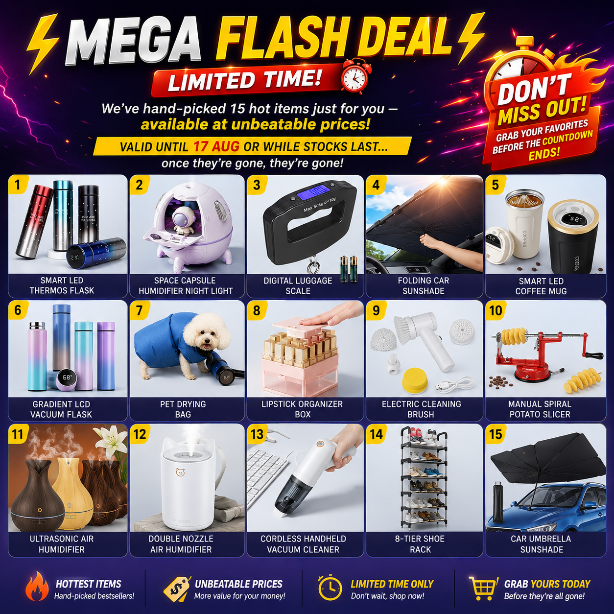 Mega Flash Deal