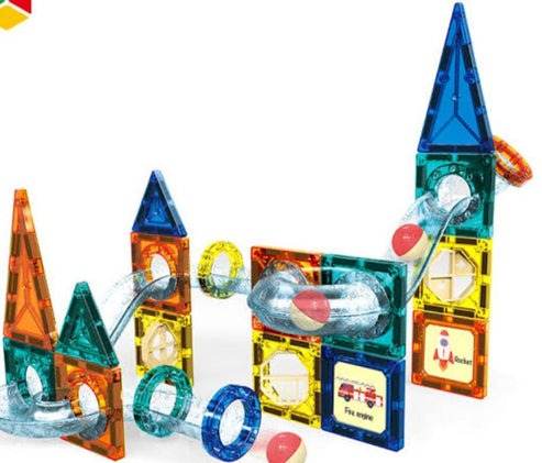Magnetic Building Blocks (168 pcs)