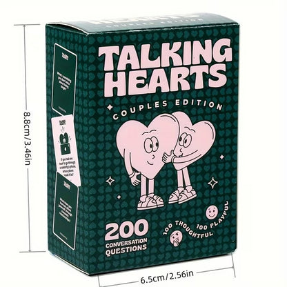 Talking Hearts Couples Edition Card Game