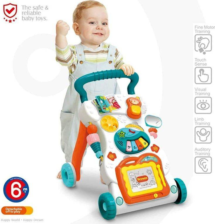 Multifunctional Baby Musical Walker