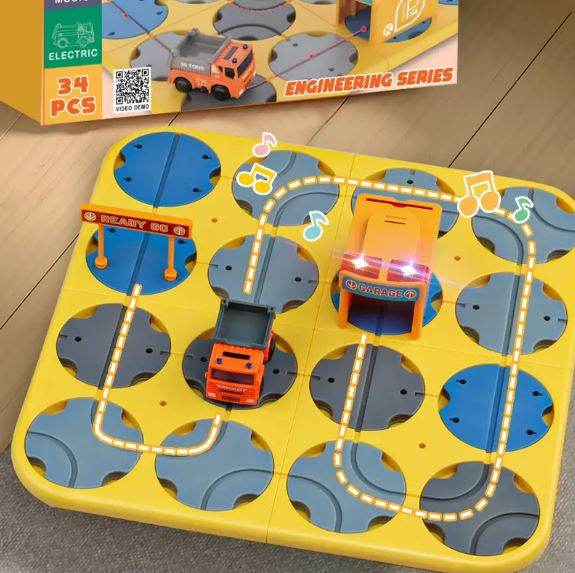 Brain Teaser Puzzles Maze Race Track (Road Works)