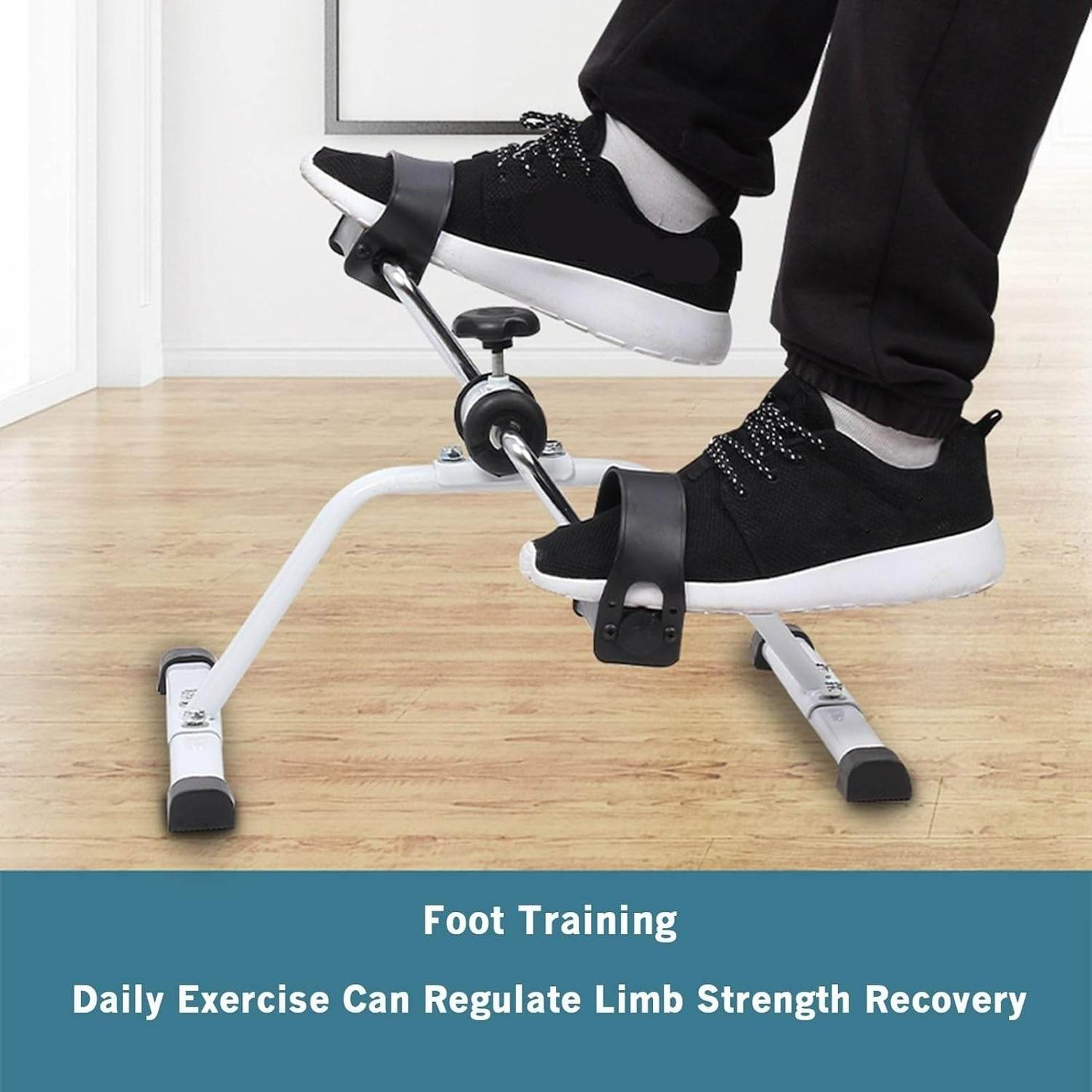 Under Desk Bike And Arm Rowing Pedal Exerciser