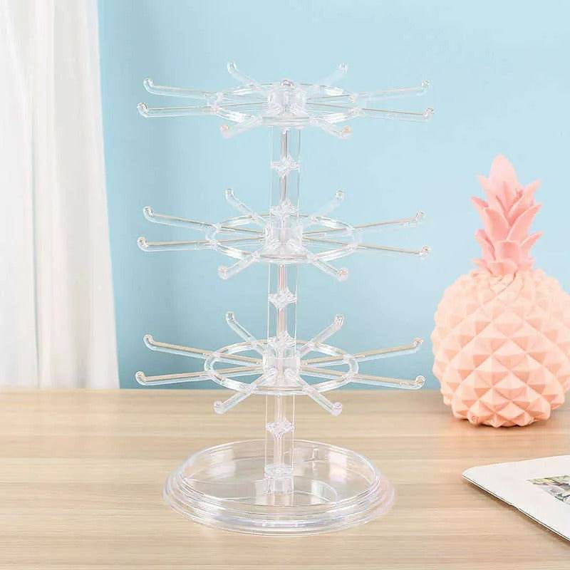 Rotating Jewelry Display Holder (3 Tier)