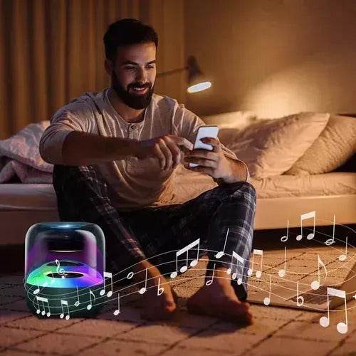 Mini Portable Wireless Bluetooth Speaker with Light