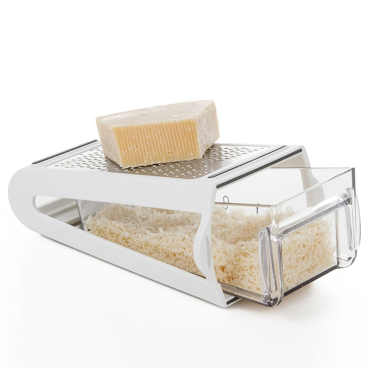 Two Way Cheese Grater With Removable Container